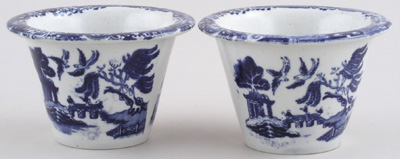 Meat Pots pair c1880